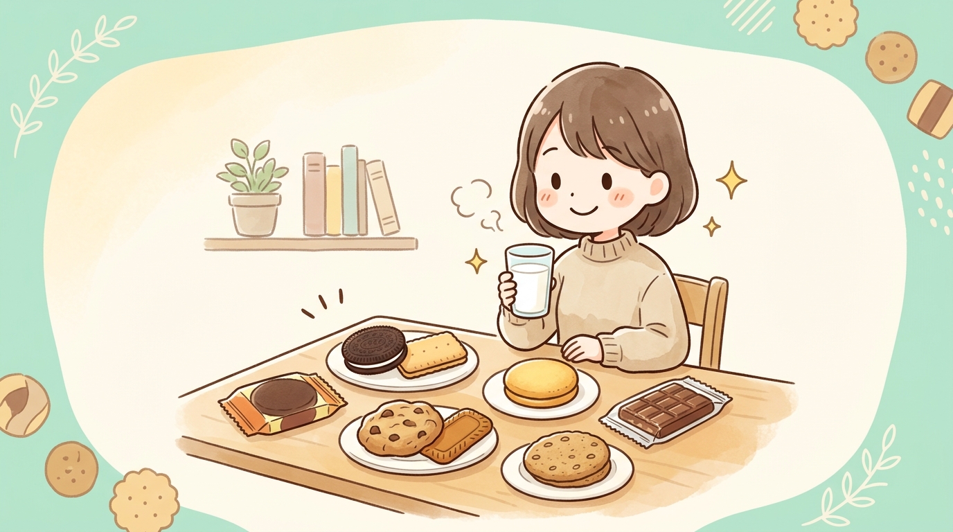 牛乳と相性が良い市販クッキー7選