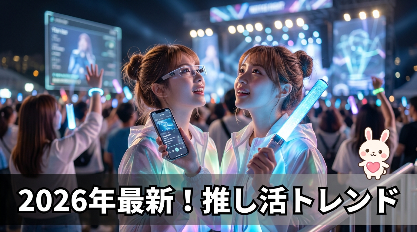 2026年最新の推し活トレンド