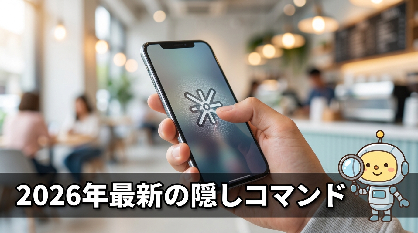 2026年最新の隠しコマンドと裏技5選