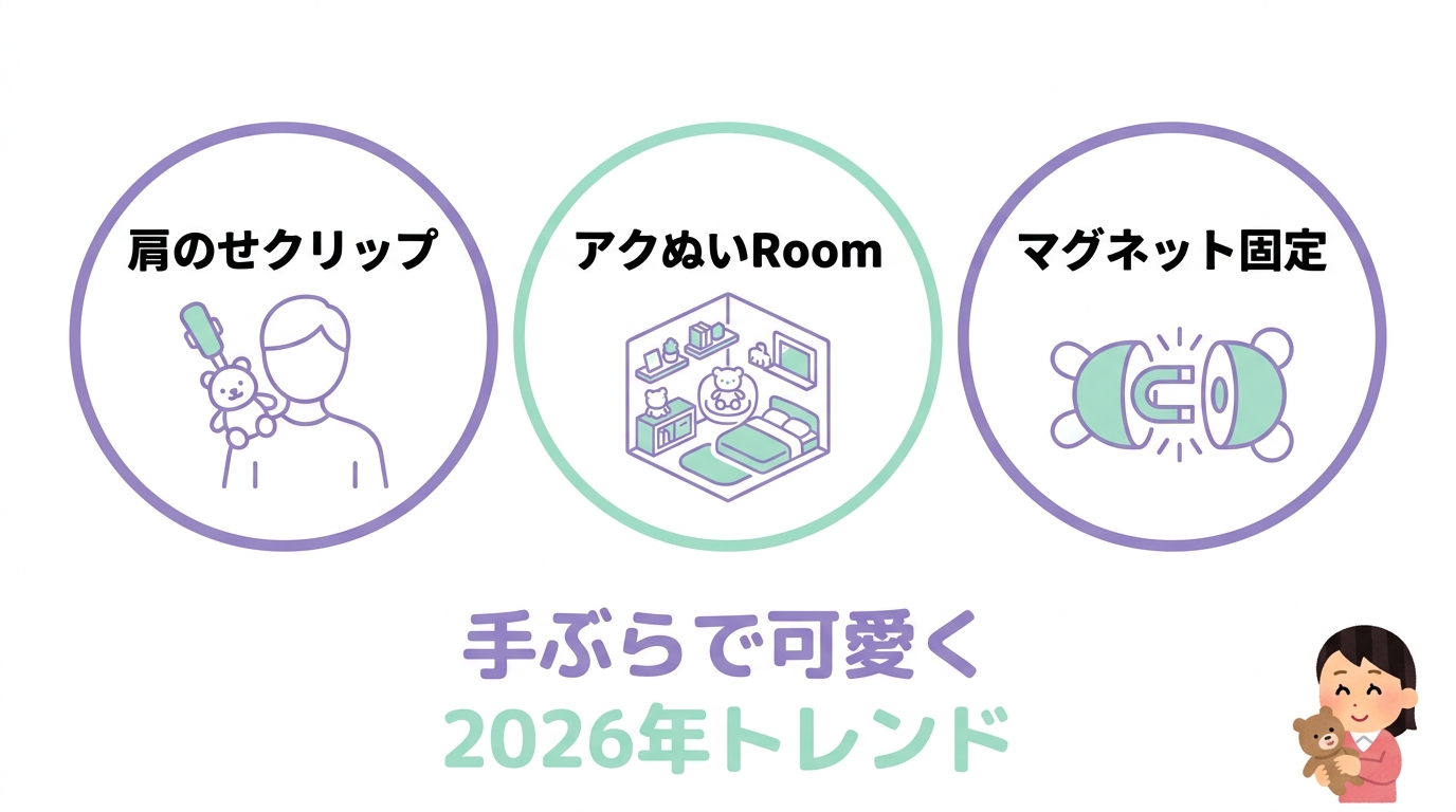 2026年最新！注目の持ち歩きスタイル3選