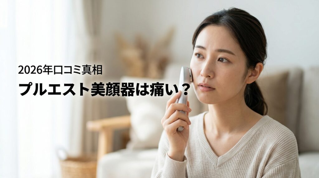 プルエスト美顔器は痛い？悪い口コミの真相と後悔しないための注意点を公開