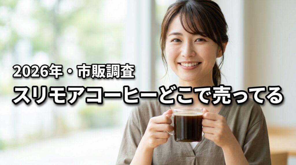 スリモアコーヒーはどこで売ってる？ドンキやドラッグストアなど市販を調査
