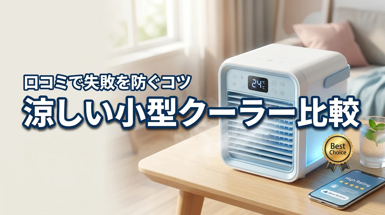 涼しい小型クーラーのおすすめはどれ？口コミ評判でわかった冷えない失敗を防ぐコツ